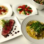 好評のコース料理