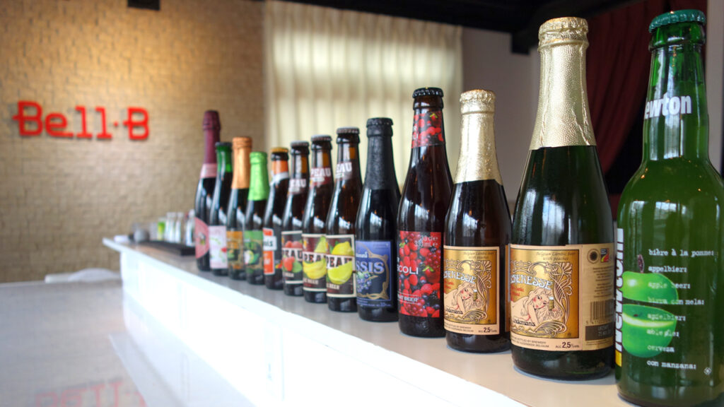 豊富なフルーツビール