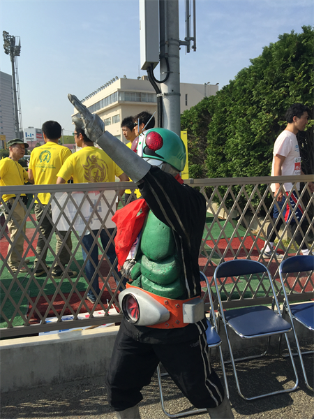 ビッグイベントに仮面ライダーが参戦