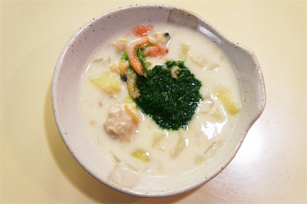 世界で3番目のクラムチャウダー