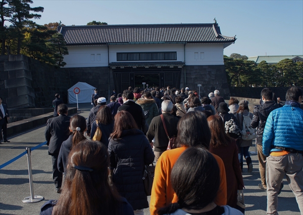 皇居「乾通り」の紅葉