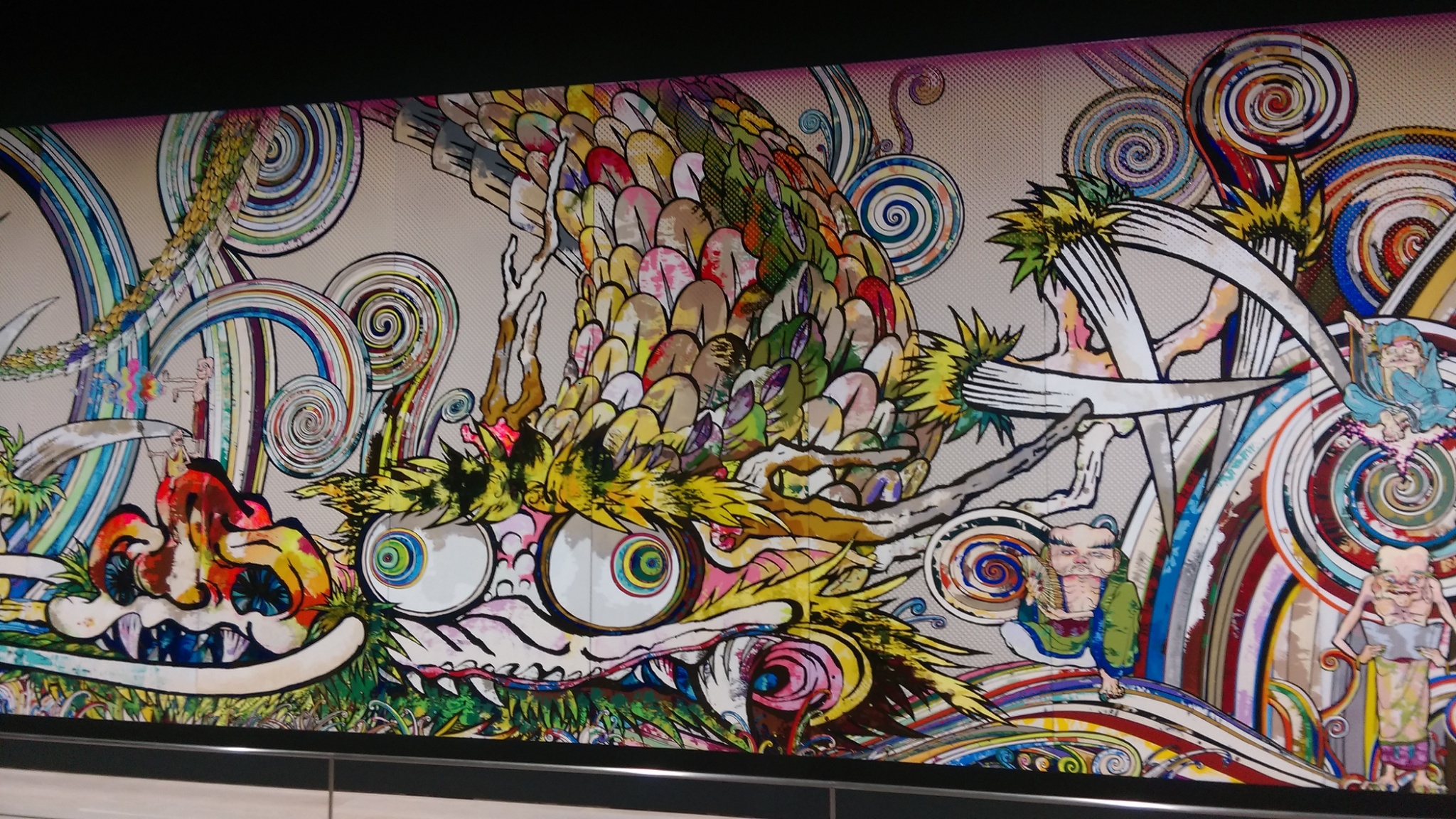 村上隆の五百羅漢図展