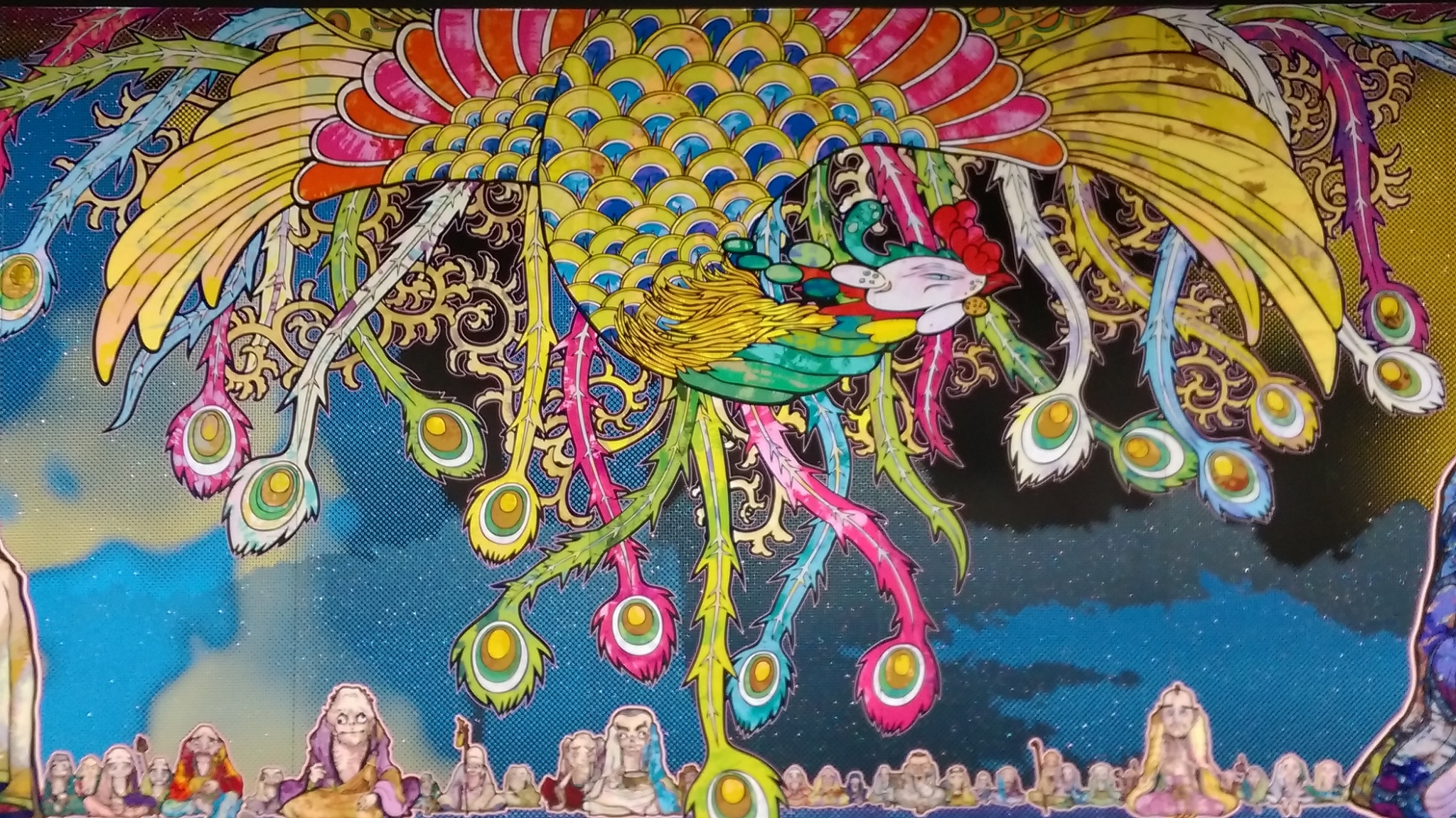 村上隆の五百羅漢図展