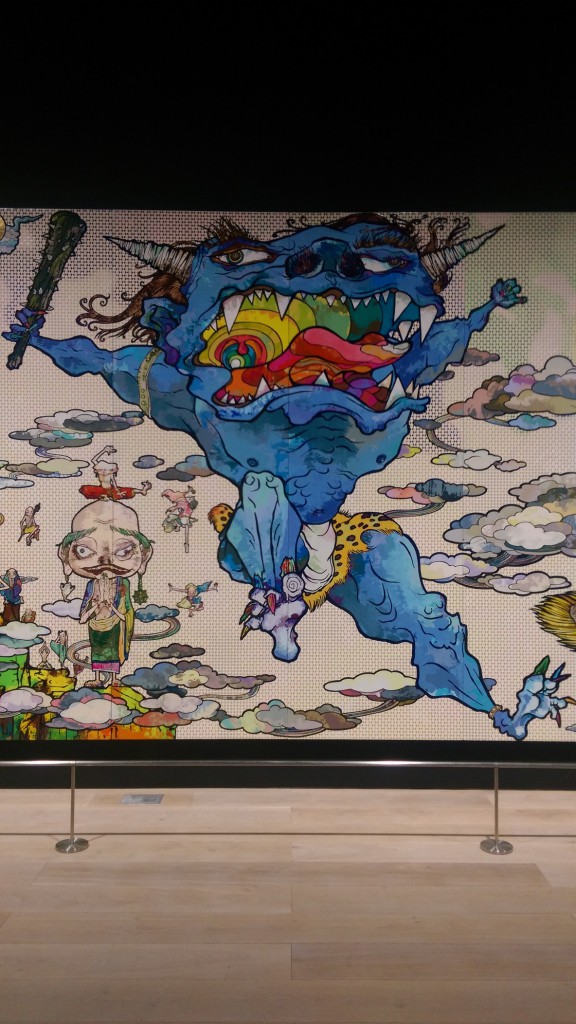 村上隆の五百羅漢図展