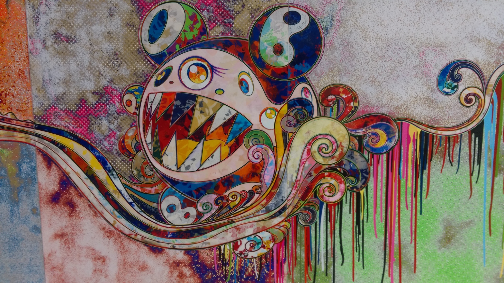 村上隆の五百羅漢図展