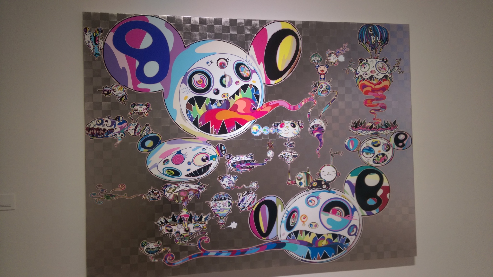 村上隆の五百羅漢図展