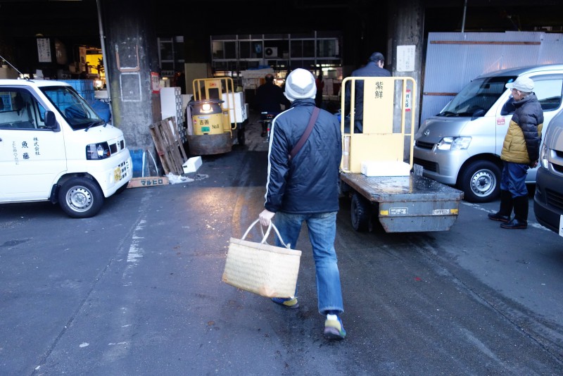 築地市場へガッツリ買い出しに行ってきた！（仕入れ）
