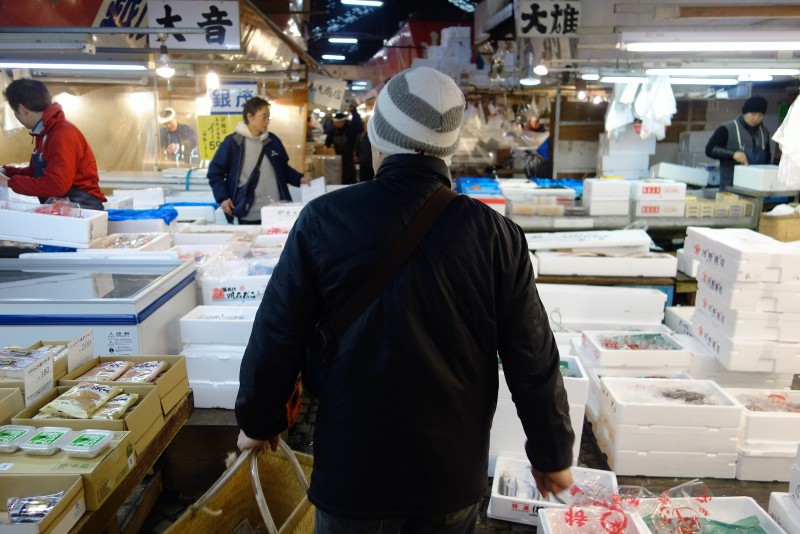 築地市場へガッツリ買い出しに行ってきた！（仕入れ）
