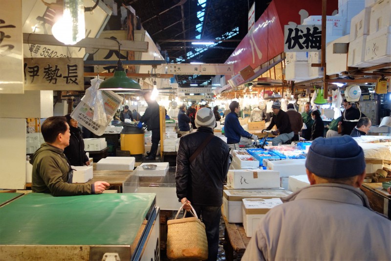 築地市場へガッツリ買い出しに行ってきた！（仕入れ）