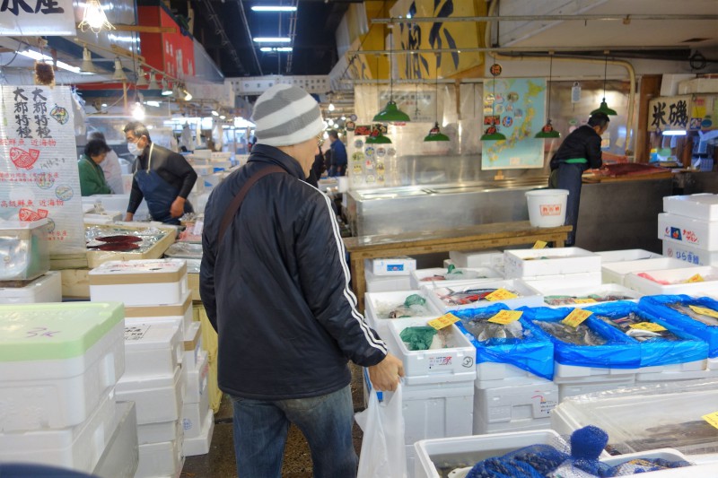 築地市場へガッツリ買い出しに行ってきた！（仕入れ）