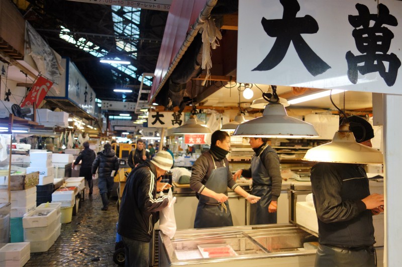 築地市場へガッツリ買い出しに行ってきた！（仕入れ）