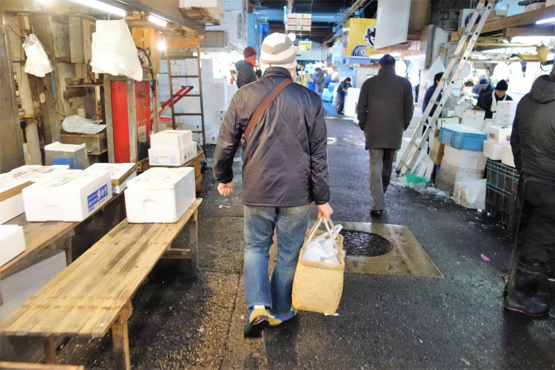 築地市場へガッツリ買い出しに行ってきた！（仕入れ）