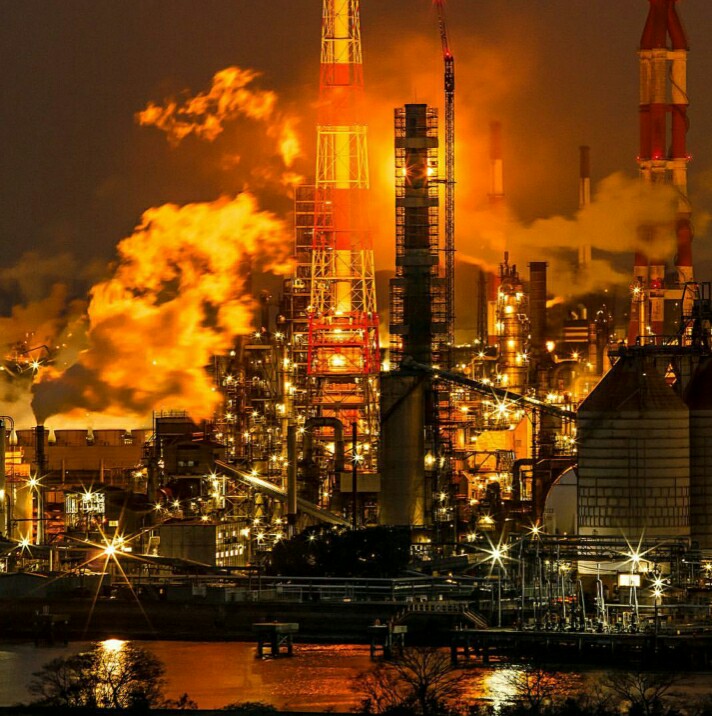 工場夜景・写真展