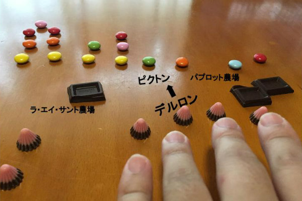 市販のお菓子でワーテルロー会戦