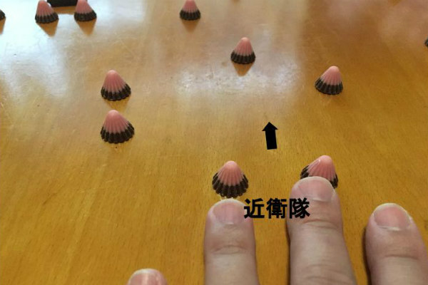 市販のお菓子でワーテルロー会戦