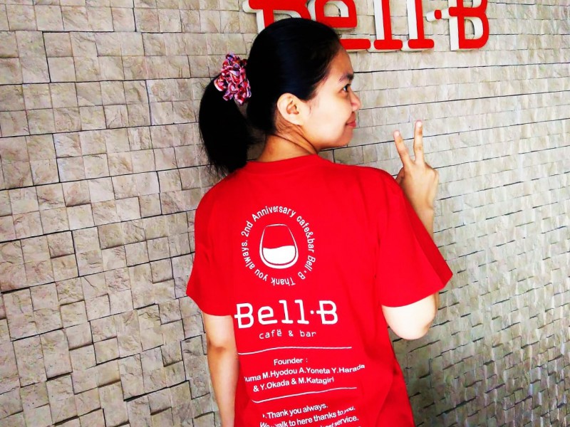 BellBのオリジナルTシャツだよ♪