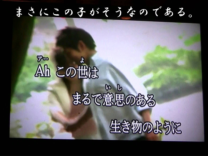 まさにこの子がそうなのである