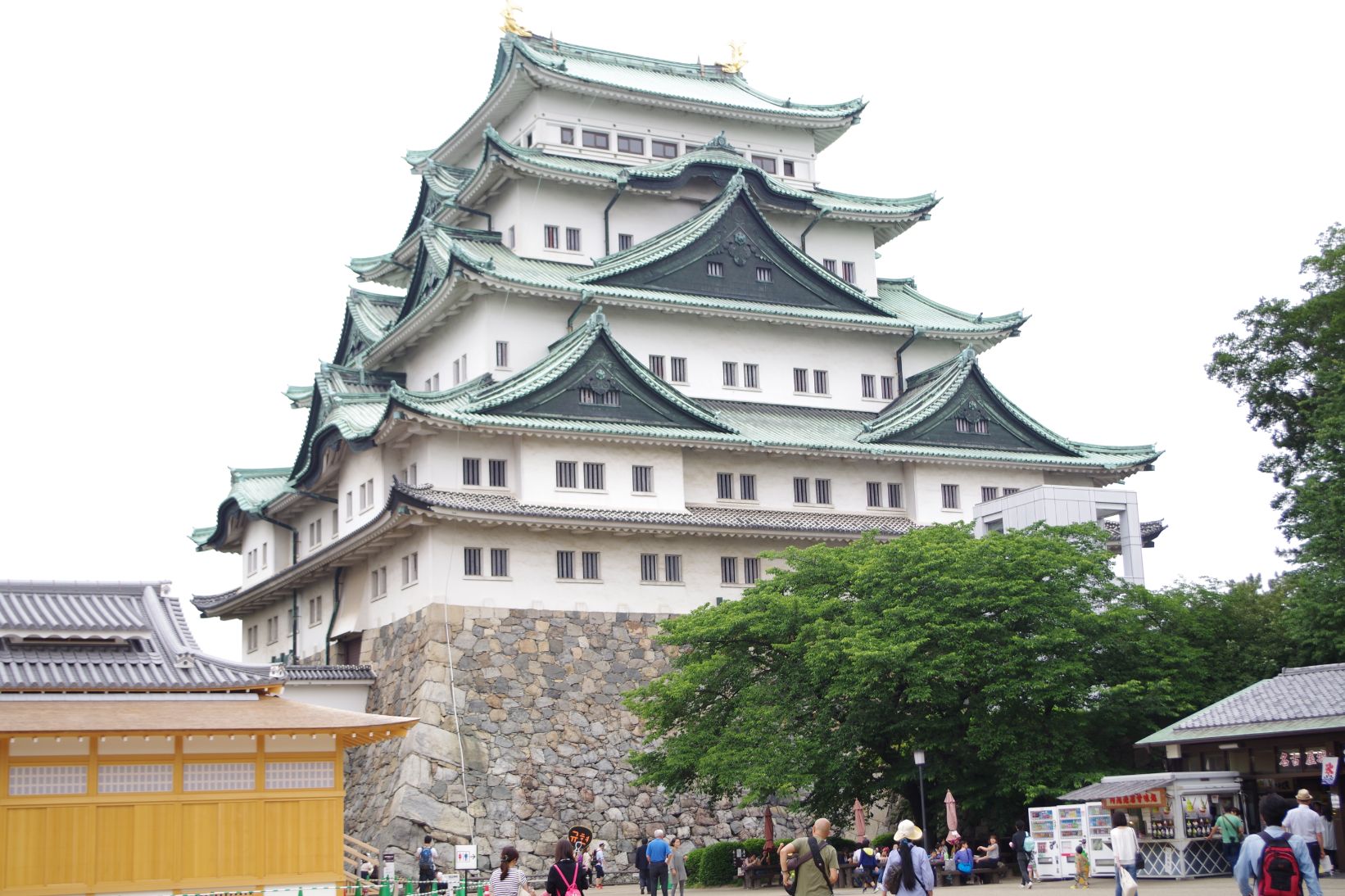 名古屋城天守閣木造復元