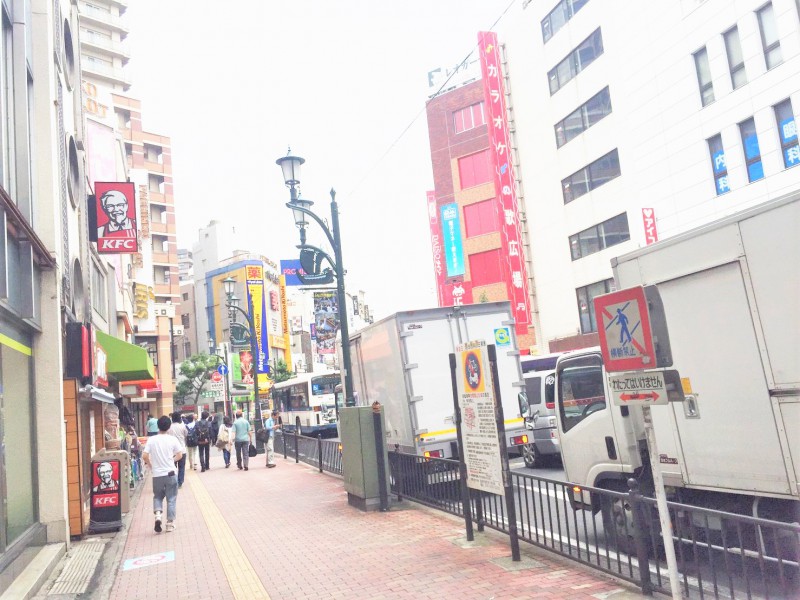 船橋の街並み