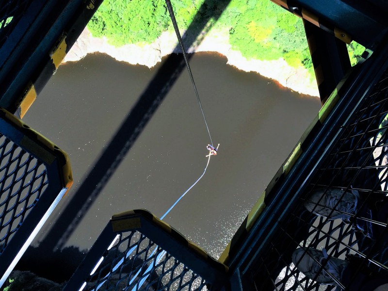 バンジージャンプ@竜神大吊橋（茨城）