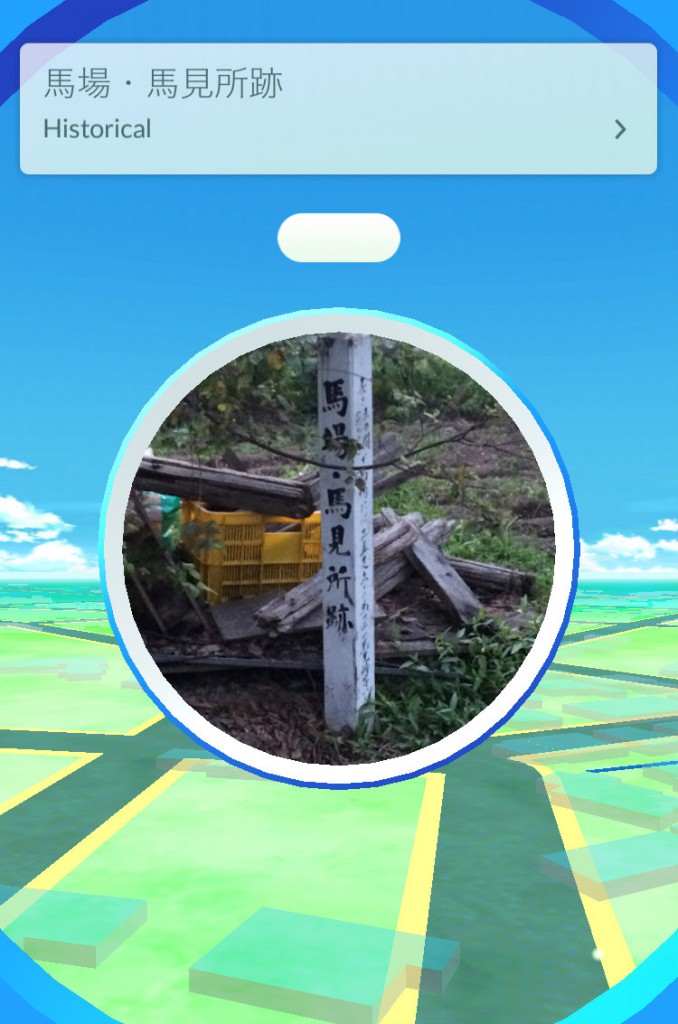 ポケモンGO 静岡県藤枝市の田中城