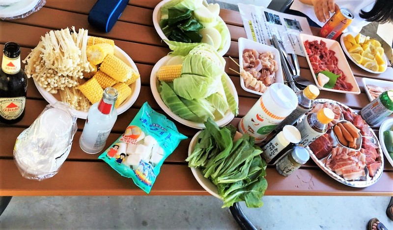 道の駅 常陸大宮 「かわプラザ」 でBBQ