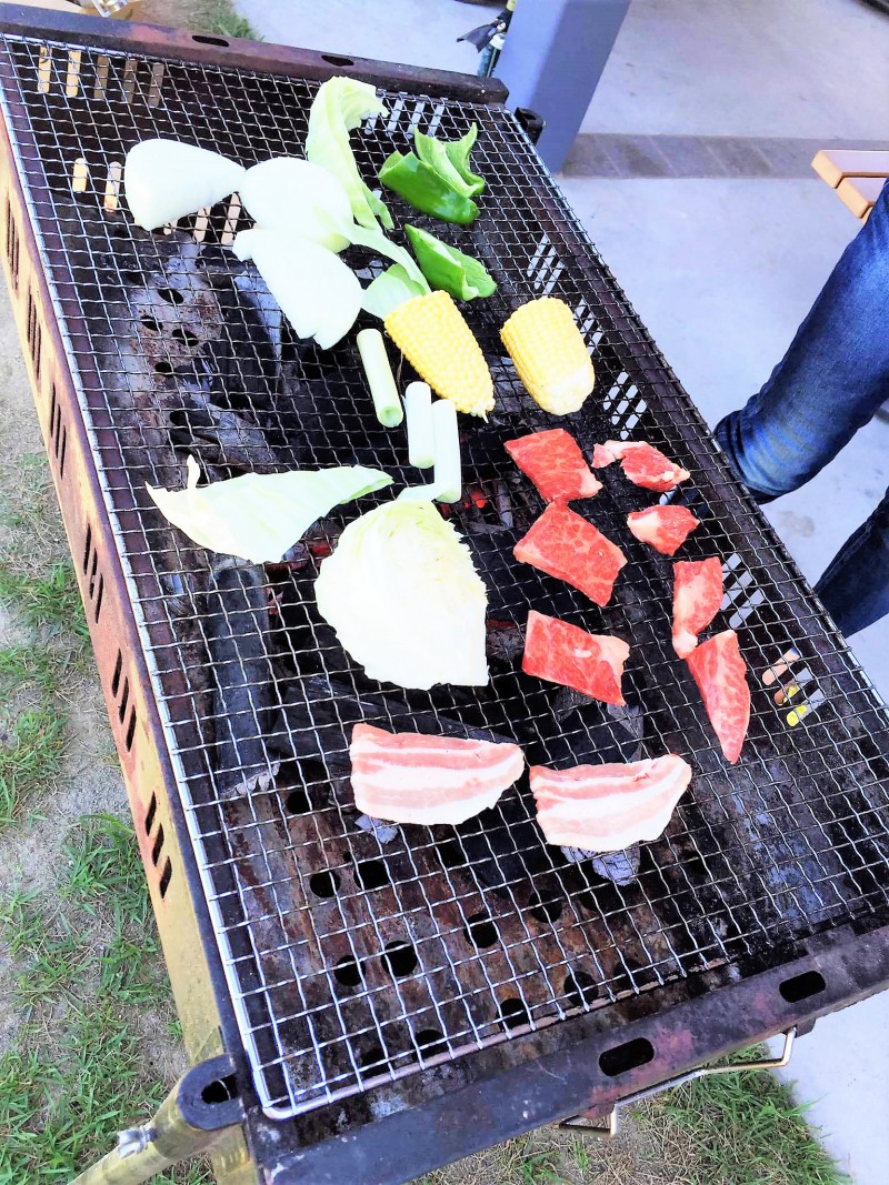 道の駅 常陸大宮 かわプラザ でBBQ