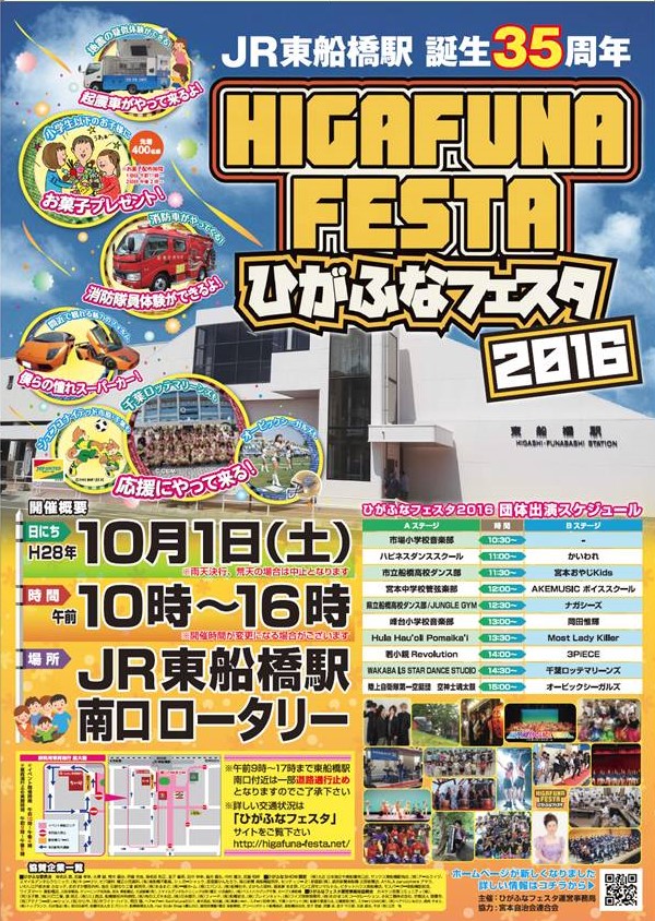 東船橋のイベント「ひがふなフェスタ」