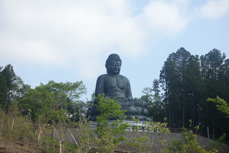 東京・日の出町「宝光寺」の鹿野大仏