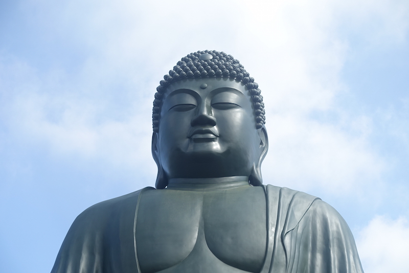 東京・日の出町「宝光寺」の鹿野大仏