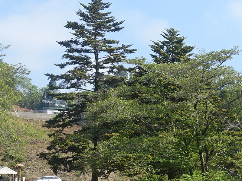 東京・日の出町「宝光寺」の鹿野大仏