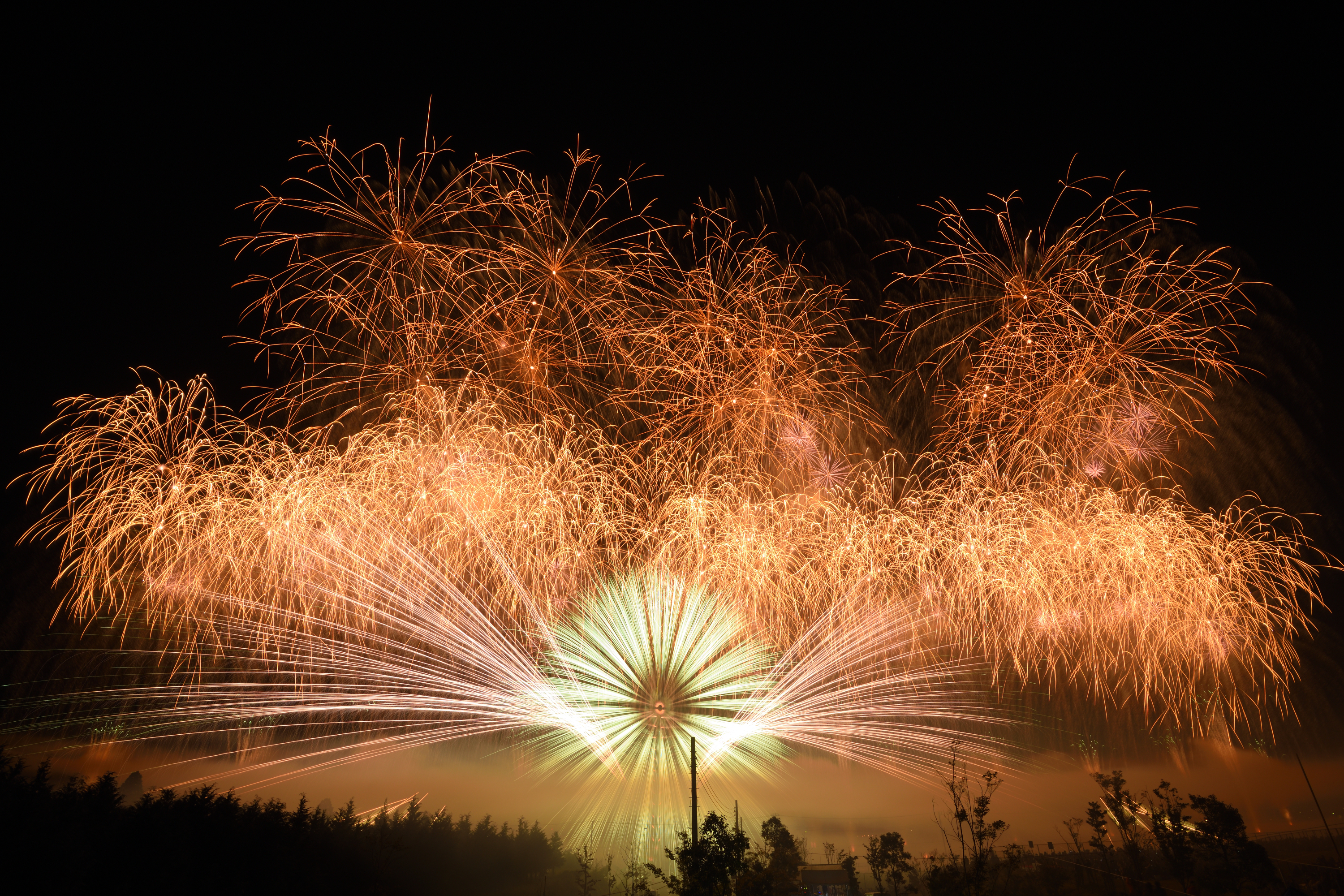 NARITA花火大会  in 印旛沼（千葉県成田市）