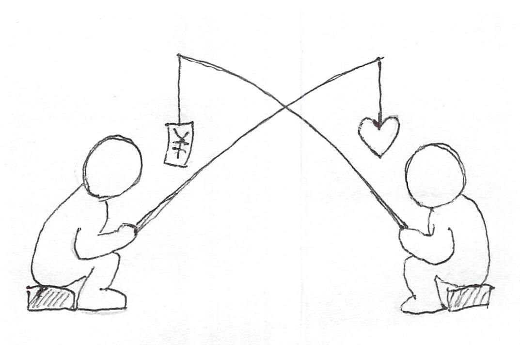 釣り合う人達：釣り垢のフォロワーは釣り垢